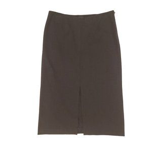 DKNY Straight Pencil Midi Skirt Office Gray Women's Size 8